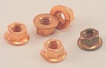 Exhaust Nuts - Copper - Set of 20
