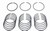 911.103.939.00 Porsche 911 Piston Ring Set