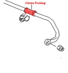 Rear Sway Bar Bushing 22mm