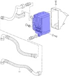 Oil Cooler, 944 Turbo Factory Replacement