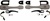 Porsche 968 Door Handle Kit