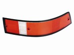 Tail Light Lens - Right Rear - USA Black Trim - OEM