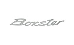 Emblem "Boxster" Titanium for Trunk Lid