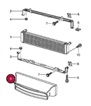 Radiator Air Duct - Center