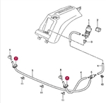 Grommet - Headlight Washer System