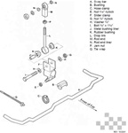Weltmeister Sway Bar Parts Porsche 944 Rear