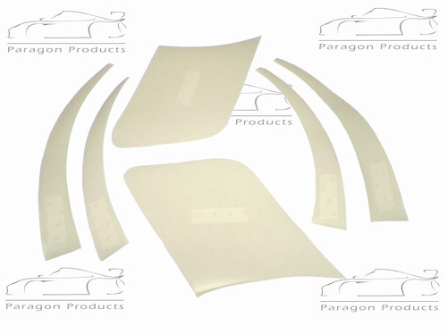 thumbnail interactive-video image 1 of Black Stone Chip Protective Film Paint Guard Sticker Kit For Porsche 944 – Front/Rear/Sides, Vinyl Decal Set 1 of 5